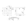 Plaque de cuisson SMEG Cortina 60 cm crème gaz SR764PO