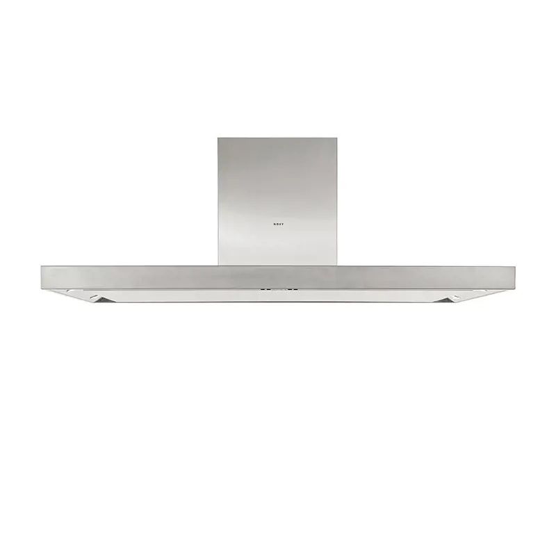 Hotte décorative centrale Novy Flatline Inox - largeur 120 cm - moteur intégré