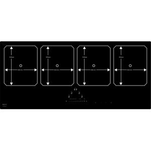 Table Novy Pro Induction 91 cm - 4 foyers Fonction InTouch