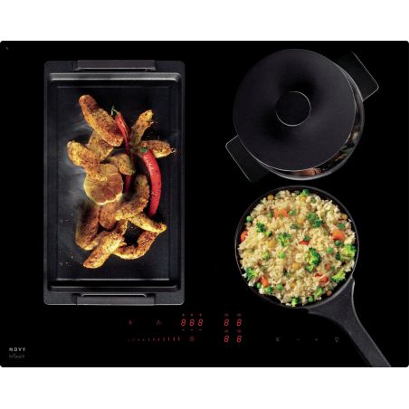 Table Novy Power Induction 65 cm - 4 foyers Fonction InTouch