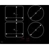 Table Novy Power Induction 65 cm - 4 foyers Fonction InTouch