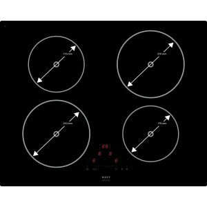 Table Novy Confort Induction 65 cm - 4 foyers