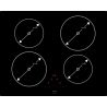 Table Novy Confort Induction 65 cm - 4 foyers