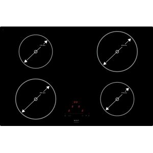 Table Novy Confort Induction 80 cm - 4 foyers Fonction InTouch