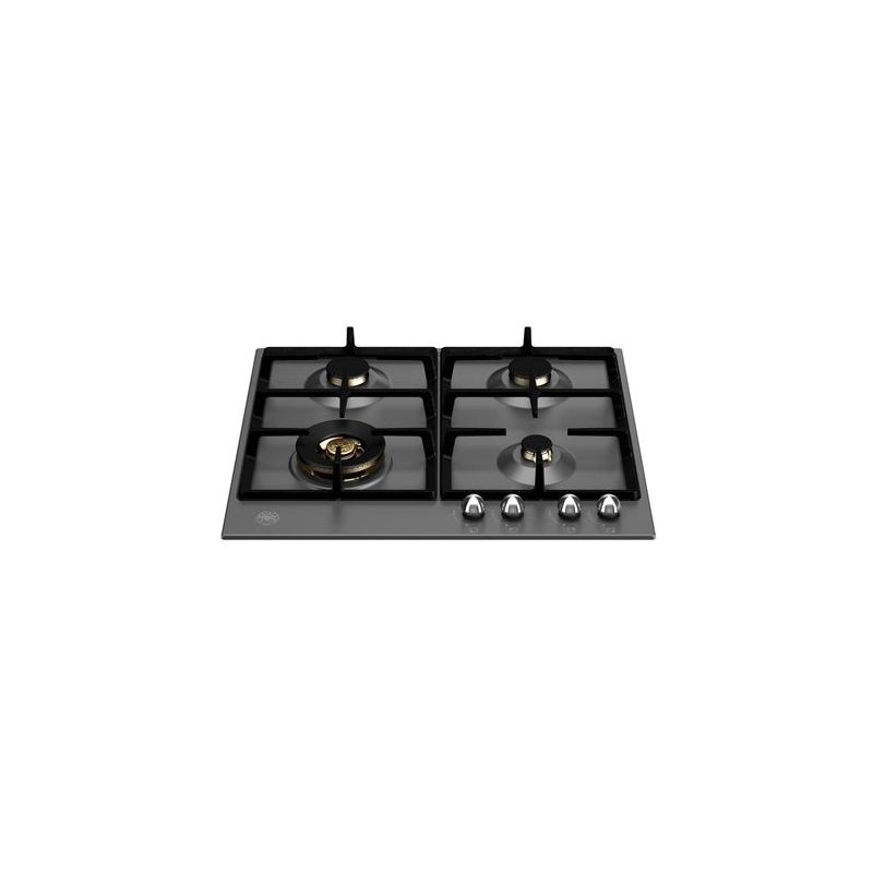 Plaque de cuisson BERTAZZONI Heritage 60 cm 4 feux gaz noir mat