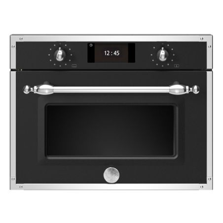 Four électrique combi-vapeur BERTAZZONI Heritage 60 Cm Noir
