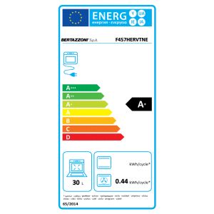 Four électrique combi-vapeur BERTAZZONI Heritage 60 Cm Noir
