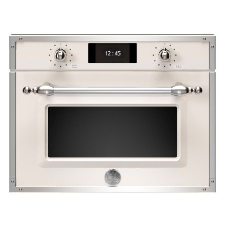 Four électrique combi-vapeur BERTAZZONI Heritage 60 Cm Ivoire/Inox