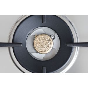 Plaque de cuisson BERTAZZONI Heritage 90 cm gaz ivoire/inox