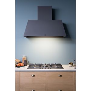 Plaque de cuisson BERTAZZONI Heritage 90 cm gaz noir mat