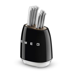 Bloc de couteaux SMEG rétro Années 50 KBSF02 6 couteaux