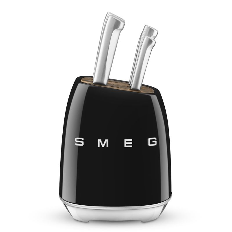 Bloc de couteaux SMEG rétro Années 50 KBSF02 6 couteaux