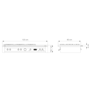 Plaque de cuisson encastrable mixte 120cm Lofra | Cuisinière Grande Largeur