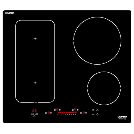 Plaque de cuisson induction Lofra LUNA 60 cm zone bridge HIN604B