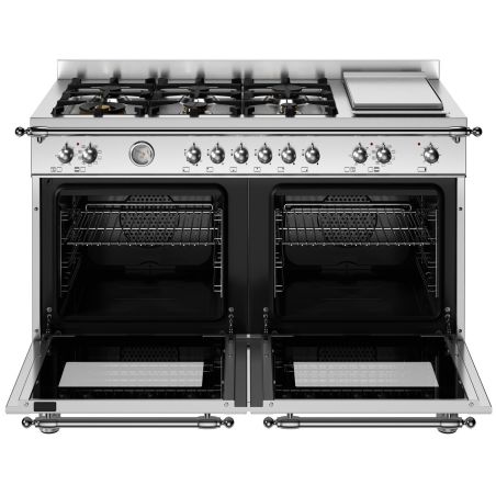 Piano de cuisson Mixte BERTAZZONI Heritage Series 120 cm 2 fours