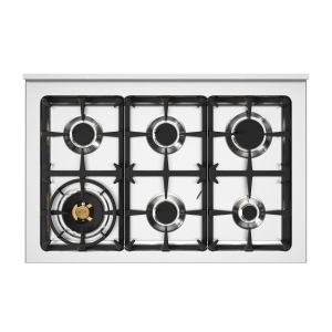 Piano de cuisson BERTAZZONI Mixte Heritage Series 90 cm un four HER96L1E