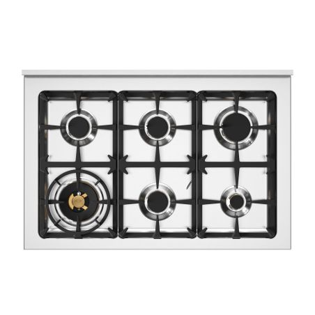 Piano de cuisson BERTAZZONI Mixte Heritage Series 90 cm un four HER96L1E