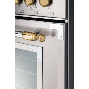 Kit de parure en laiton pour pianos de cuisson BERTAZZONI Heritage