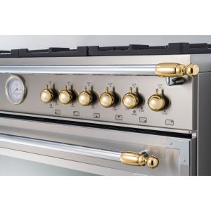 Kit de parure en laiton pour pianos de cuisson BERTAZZONI Heritage
