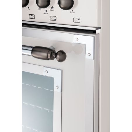 Kit de parure en black nickel pour pianos de cuisson BERTAZZONI Heritage
