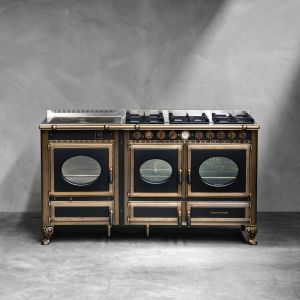 Cuisinière mixte à bois Prestige ARCHAMBAUD E-160-M - 160cm