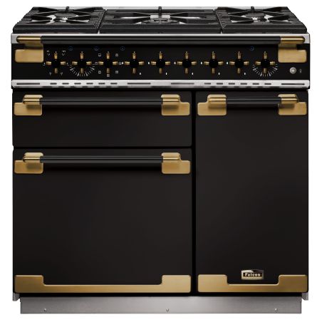 Piano de cuisson FALCON Elise Luxe 90 cm mixte ELS90DFSL/AB-EU