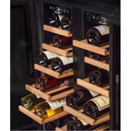 Cave à vin de service encastrable sous-plan CLIMADIFF CBU40D1B
