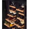 Cave à vin de service encastrable sous-plan CLIMADIFF CBU40D1B