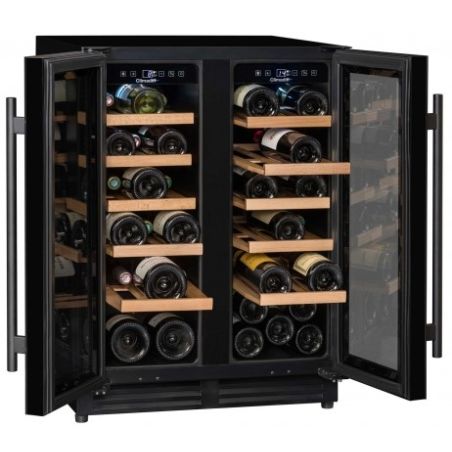 Cave à vin de service encastrable sous-plan CLIMADIFF CBU40D1B