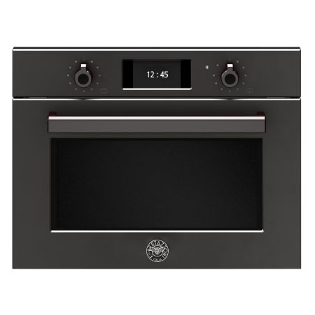 Four micro-onde combi-steam BERTAZZONI Professional 60 cm Gris anthracite