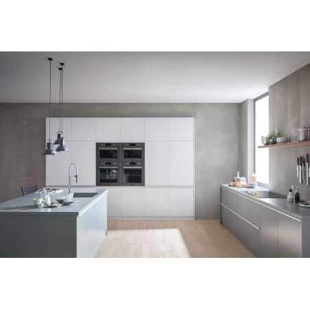 Four pyrolyse vapeur BERTAZZONI Professional 60 cm Gris anthracite