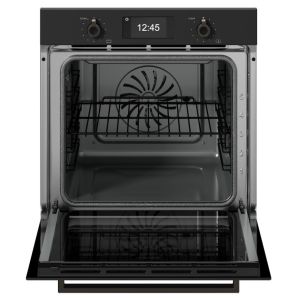 Four multifonction pyrolyse BERTAZZONI Professional 60 cm noir carbone F6011PROPTN/23