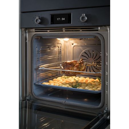 Four multifonction pyrolyse BERTAZZONI Professional 60 cm noir carbone F6011PROPTN/23