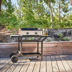 Plancha FORGE ADOUR Modern Électrique 60 cm Inox