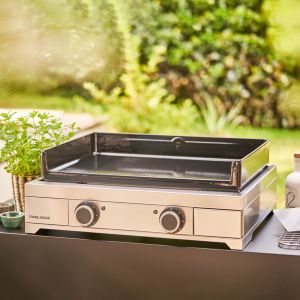 Plancha FORGE ADOUR Modern Électrique 60 cm Inox