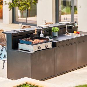 Plancha FORGE ADOUR Modern Électrique 60 cm Inox