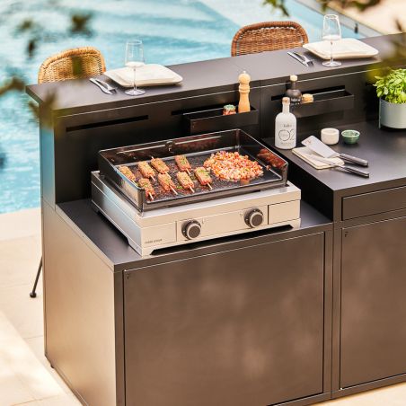 Plancha FORGE ADOUR Modern Électrique 60 cm Inox