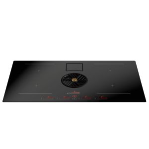 Plaque de cuisson aspirante BERTAZZONI 80 cm induction P804ICH2M37NT