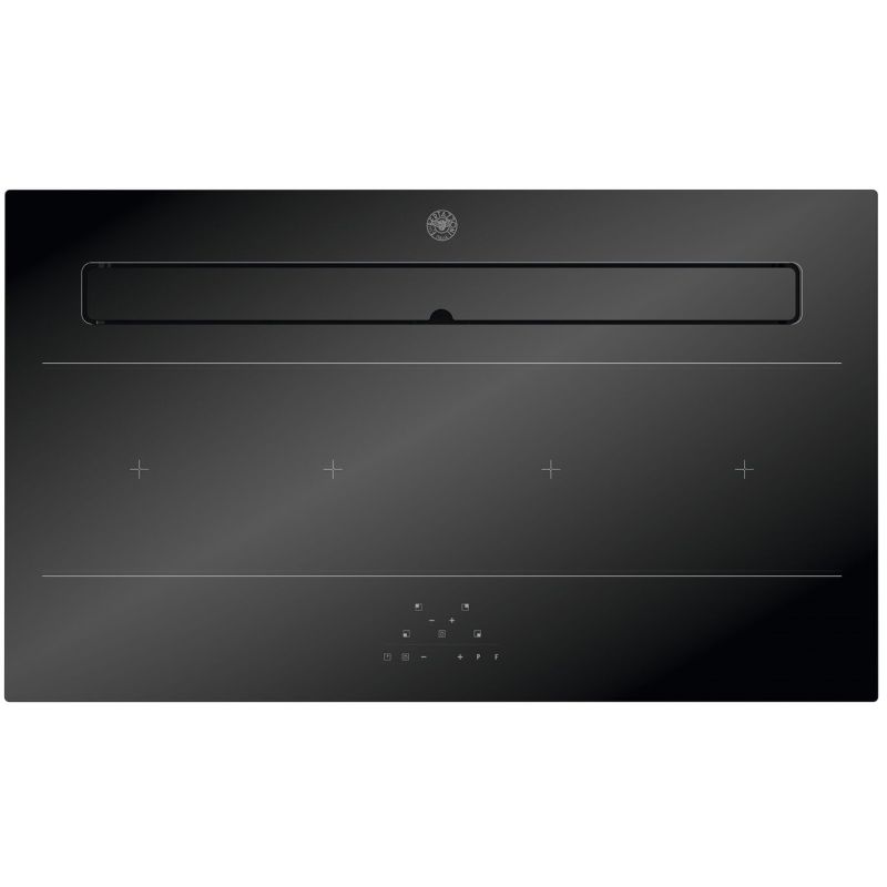 Plaque de cuisson BERTAZZONI avec hotte intégrée Modern 90 cm induction