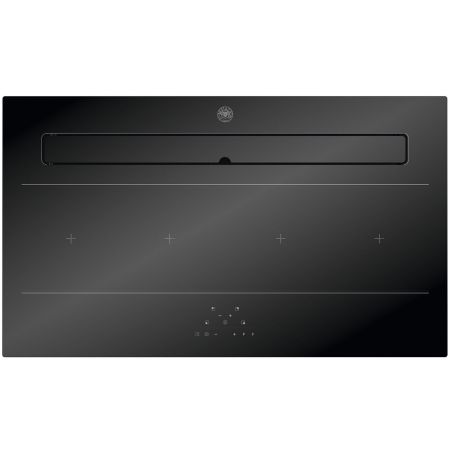 Plaque de cuisson BERTAZZONI avec hotte intégrée Modern 90 cm induction