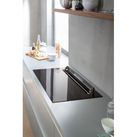Plaque de cuisson BERTAZZONI avec hotte intégrée Modern 90 cm induction