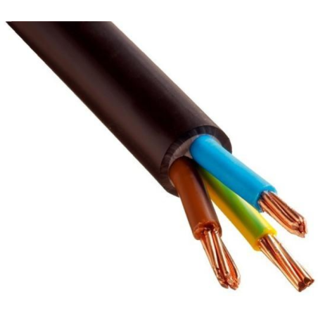 Câble électrique souple 3x6mm² au mètre
