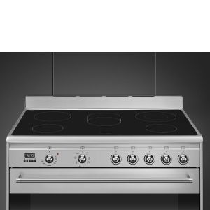 Piano de cuisson Vitrocéramique 90x60 cm SMEG Classica SCD91CMX9