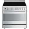 Piano de cuisson Vitrocéramique 90x60 cm SMEG Classica SCD91CMX9