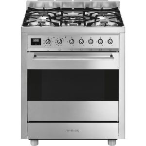 Piano de cuisson SMEG mixte Pyrolyse 70 cm Sinfonia C7GPX9