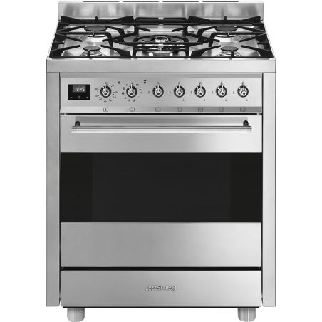 Piano de cuisson SMEG mixte Pyrolyse 70 cm Sinfonia C7GPX9