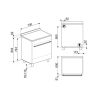 Piano de cuisson SMEG mixte Pyrolyse 70 cm Sinfonia C7GPX9