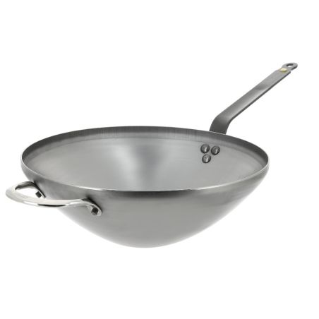 Wok à queue acier Ø24CM Mineral B DE BUYER 5618.24