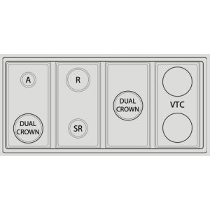Plaque de cuisson encastrable mixte 120cm Lofra | Cuisinière Grande Largeur