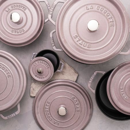Cocotte en fonte STAUB 20cmØ casserolerie haut de gamme